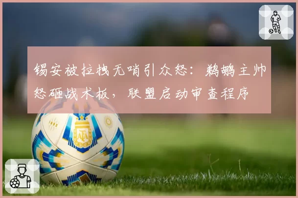 锡安被拉拽无哨引众怒：鹈鹕主帅怒砸战术板，联盟启动审查程序
