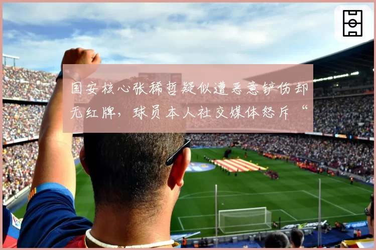 国安核心张稀哲疑似遭恶意铲伤却无红牌，球员本人社交媒体怒斥“杀人犯规”